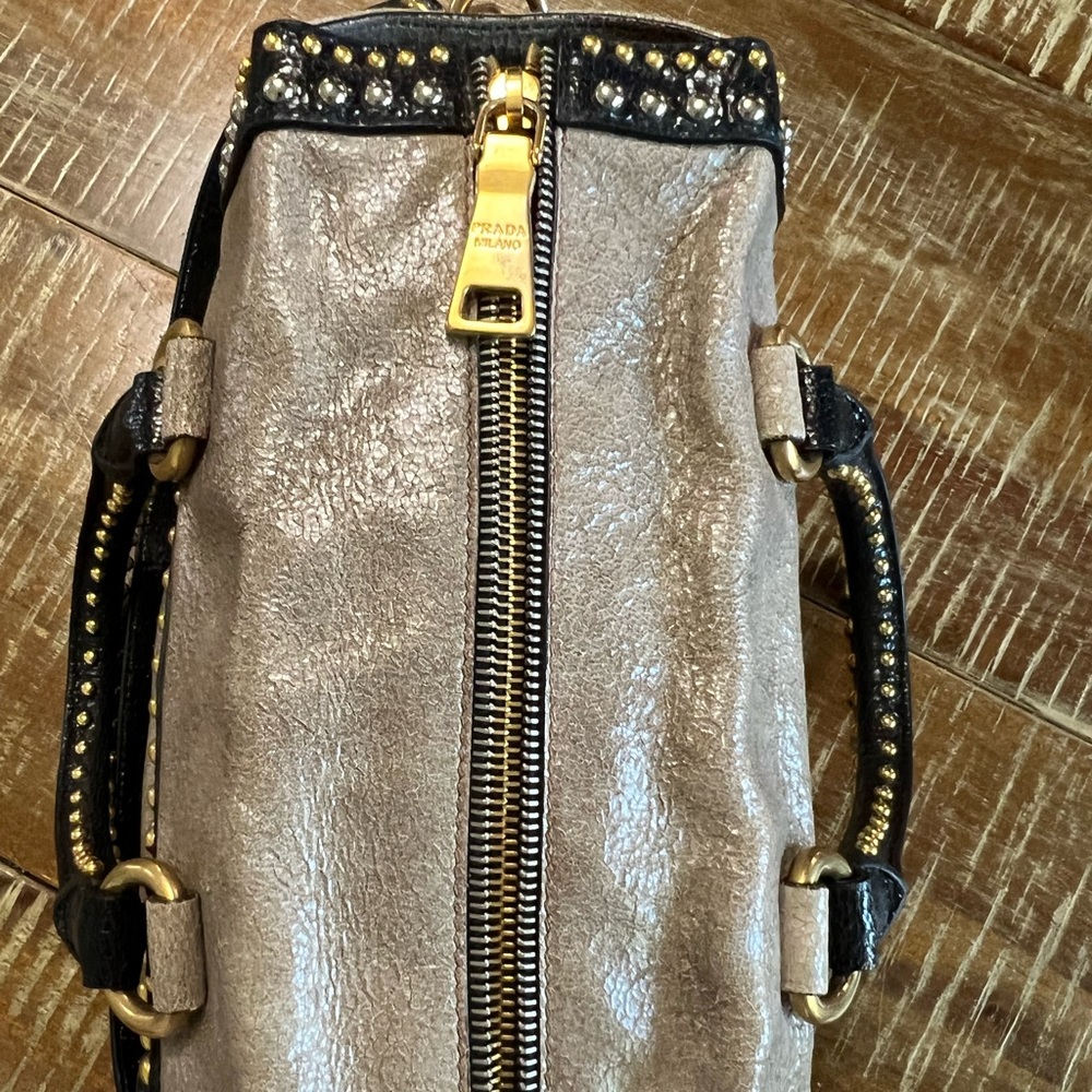 Gorgeous Prada studded 2way bag! - Picture 9 of 16